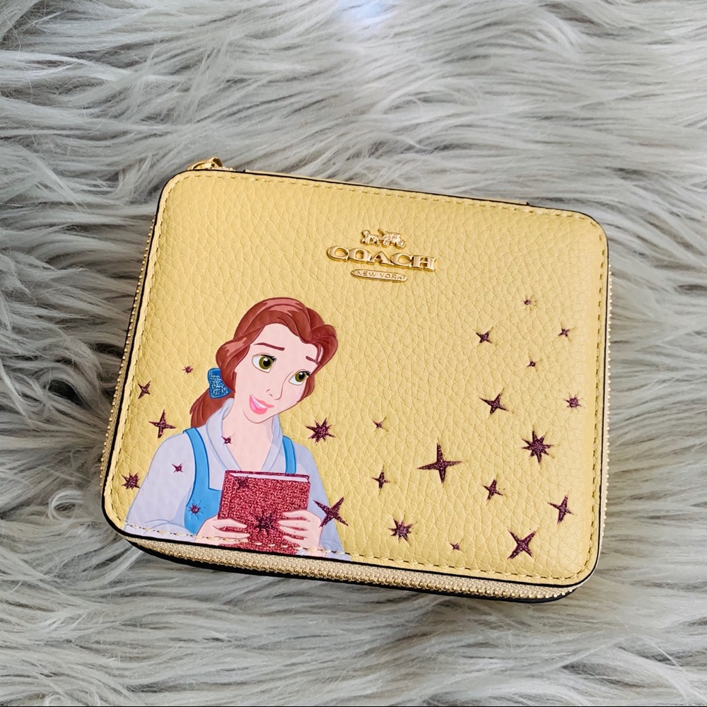 DISNEY X COACH LARGE JEWELRY BOX Belle
